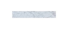 Elegant BS1224CRA - 24 Inch Backsplash in Carrara White