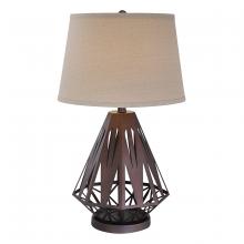 Anthony California M3025ABZ - 25"H Table Lamp