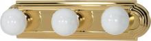 Nuvo 60/308 - 3 Light - 18" Vanity Strip - Polished Brass Finish