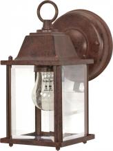 Nuvo 60/637 - 1 Light 9" - Cube Lantern with Clear Beveled Glass - Old Bronze Finish