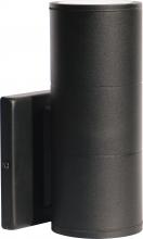 Nuvo 62/1148 - 1 Light - LED Large Up or Down Sconce - 10W - 3000K - Black Finish 120-277V