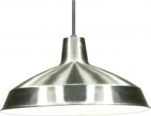 Nuvo SF76/661 - 1 Light - 16" Pendant with Warehouse Shade - Brushed Nickel Finish
