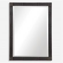 Uttermost 09485 - Uttermost Gower Aged Black Vanity Mirror