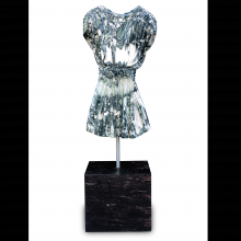 Currey 1200-0666 - Adara Marble Dress Sculpture